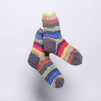 Obrázek pletené ponožky
